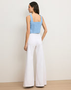 Veronica Beard Spensley Denim Vest - Bayside