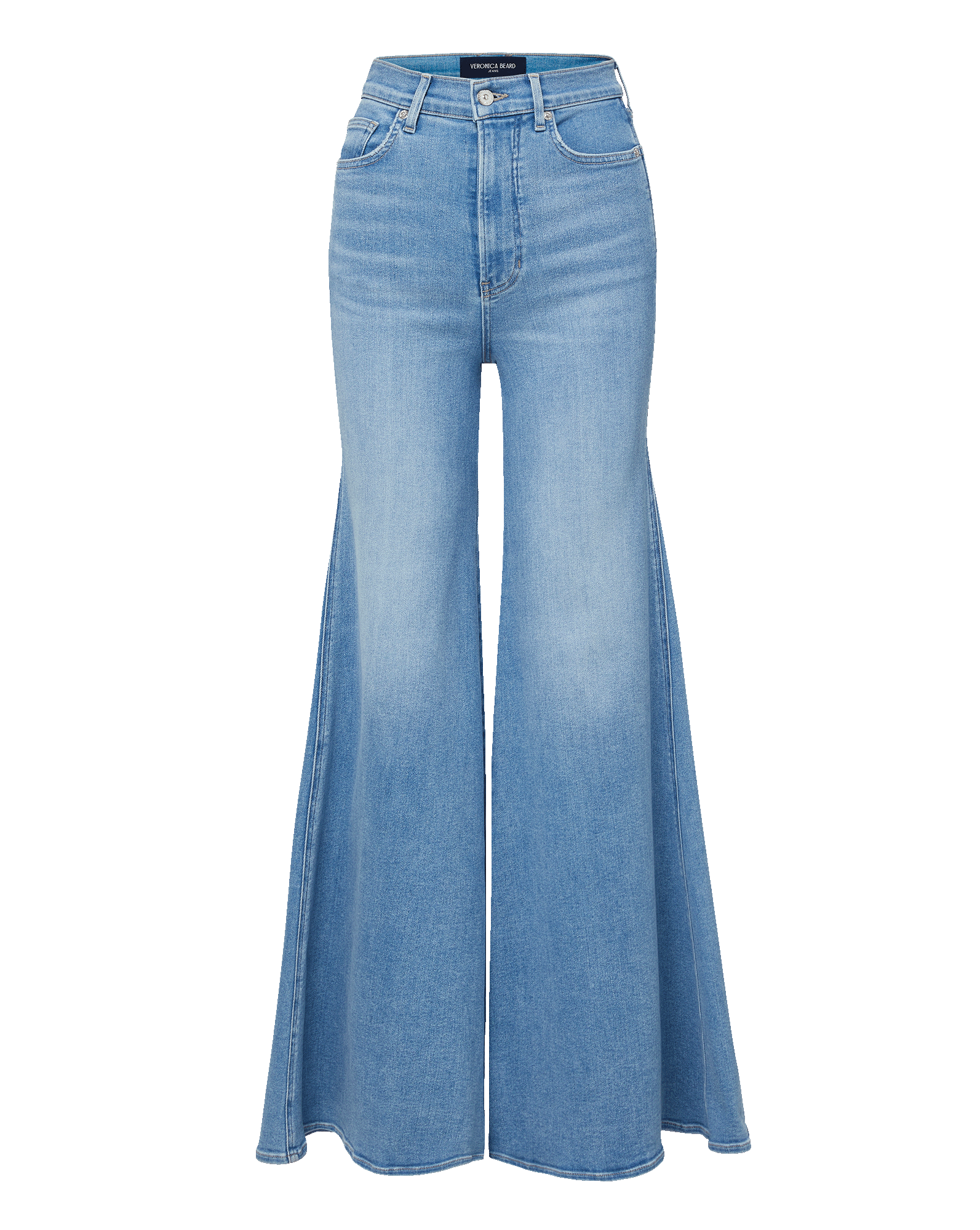 Veronica Beard Jesse Ultra-Flare Jean - Big Splash