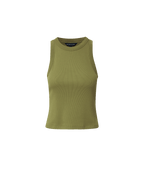 Veronica Beard Jordyn Cropped Tank Top - Cactus