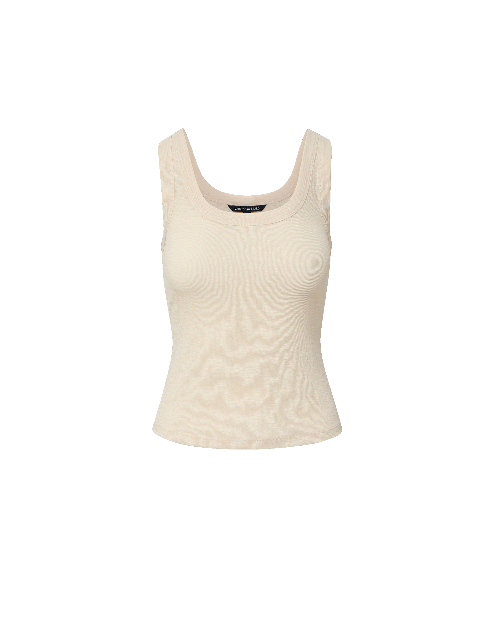 Veronica Beard Belvedere Knit Tank Top - Ecru