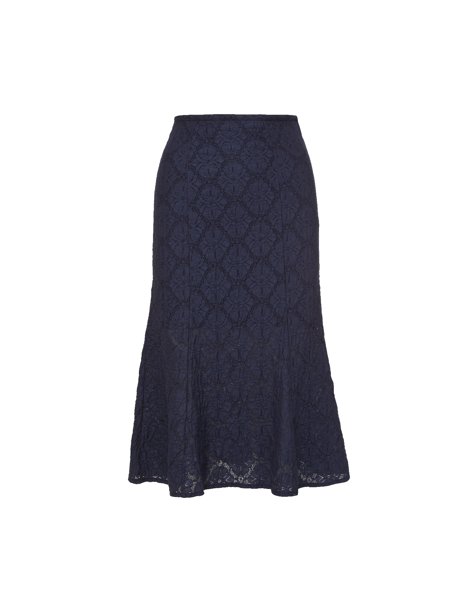 Veronica Beard Massimo Midi Skirt Navy