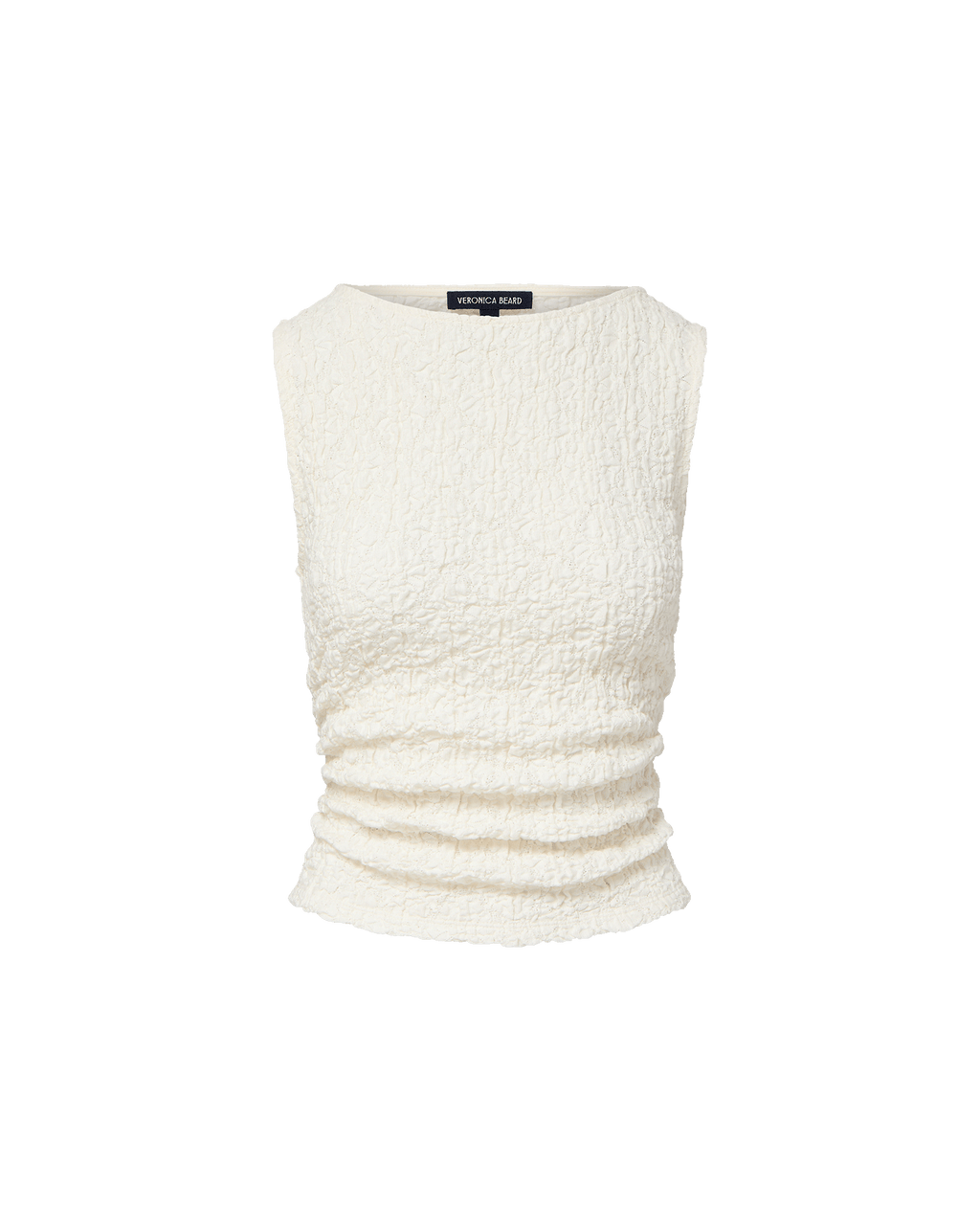 Veronica Beard Selah Lace Tank Top - Dove White