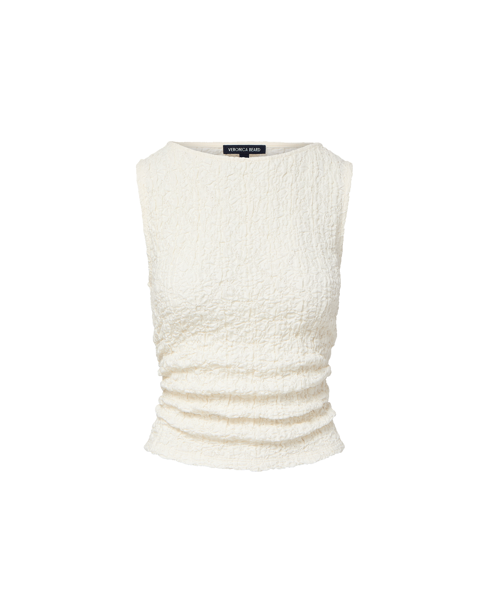 Veronica Beard Selah Lace Tank Top - Dove White