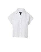 Veronica Beard Nestor Button-Down Shirt - White