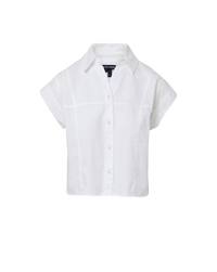Veronica Beard Nestor Button-Down Shirt - White