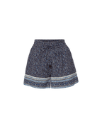 Veronica Beard Vivaldi Floral Short - Navy Multi