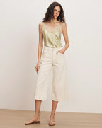 Veronica Beard Marlowe Culotte - Ecru
