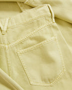 Veronica Beard Kasey Wide-Leg Jean - Pistachio