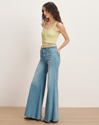 Veronica Beard Birke Scoopneck Tank - Pistachio