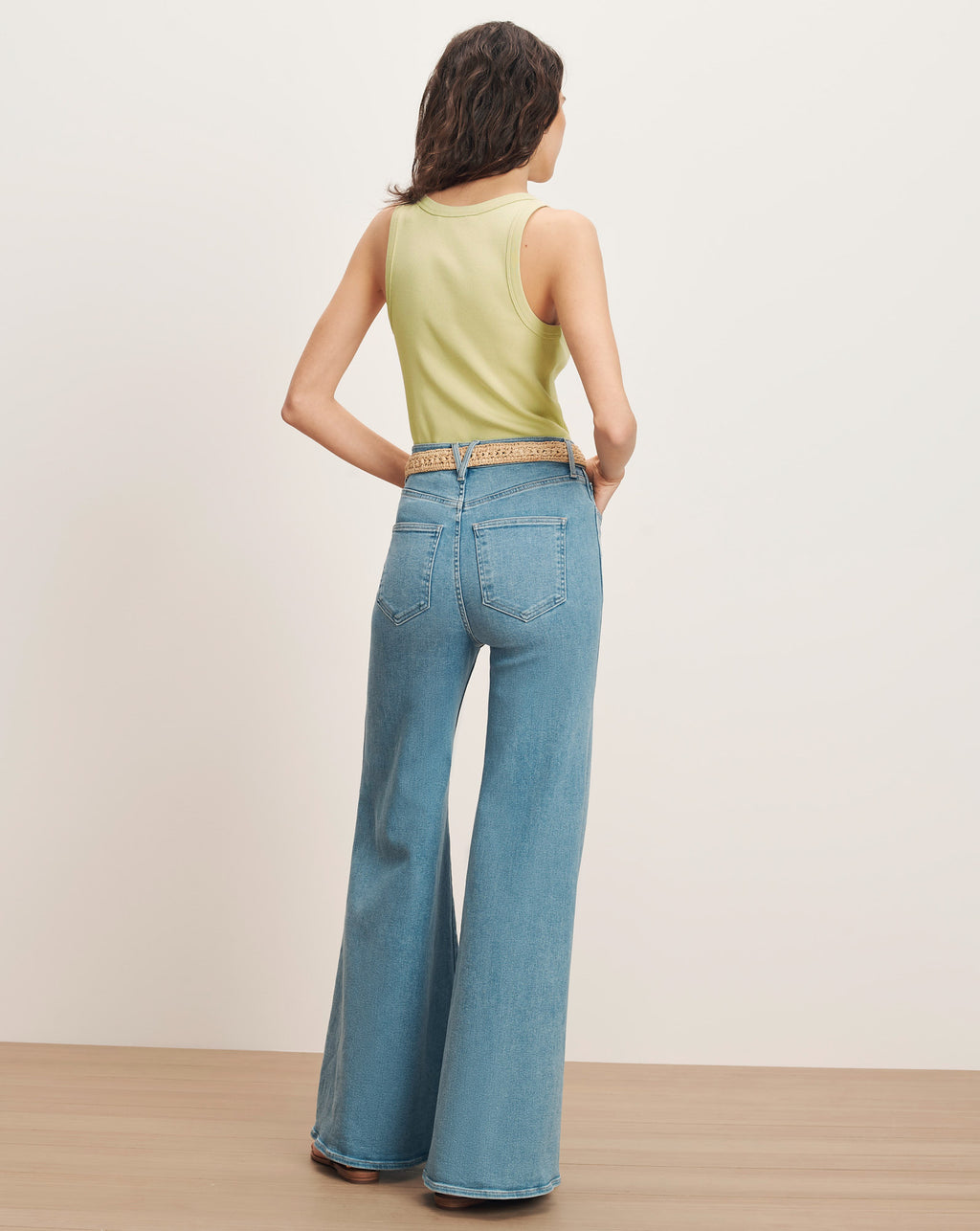 Veronica Beard Birke Scoopneck Tank - Pistachio