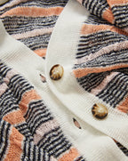 Veronica Beard Ingraham Cardigan - Muted Clay Multi
