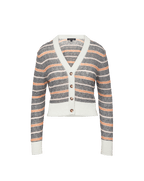 Veronica Beard Ingraham Cardigan - Muted Clay Multi