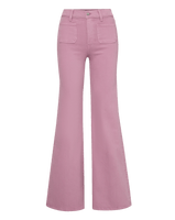 Veronica Beard Joplin Patch-Pocket Flare Jean - Orchid Haze