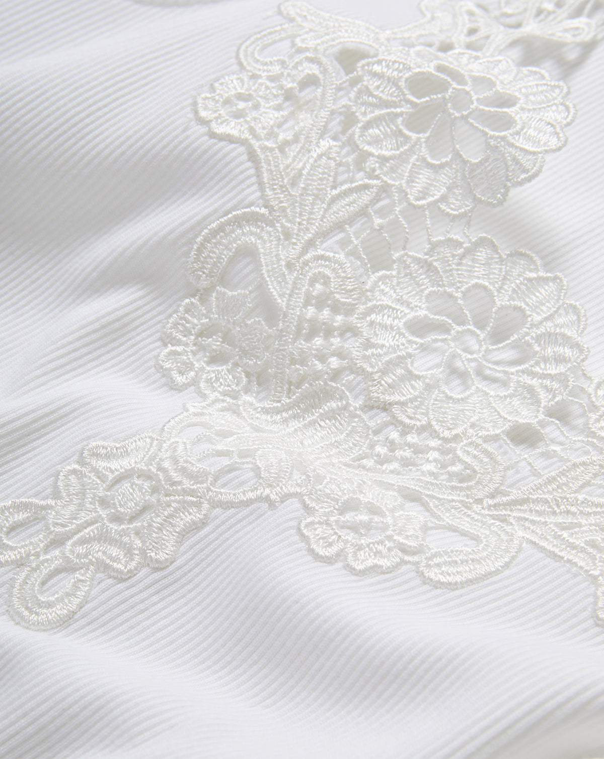 Veronica Beard Narcisa Embroidered Tank Top - White