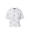 Veronica Beard Sebastian Embellished T-Shirt - White