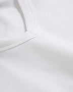 Veronica Beard White cotton V-neck t-shirt.