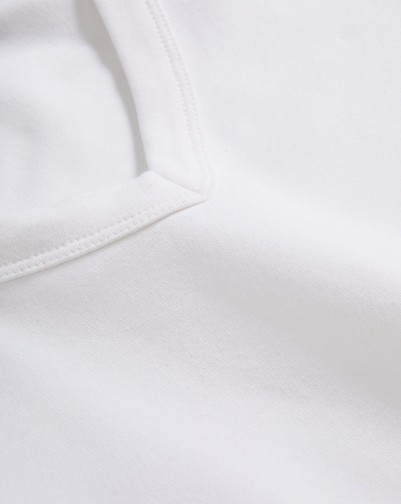 Veronica Beard White cotton V-neck t-shirt.