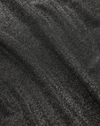 Veronica Beard Black metallic shimmering textured fabric material.