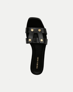 Veronica Beard Via Slide Sandal - Black