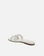 Veronica Beard Via Slide Sandal - Coconut
