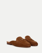 Veronica Beard Penny Suede Mule - Hazelwood
