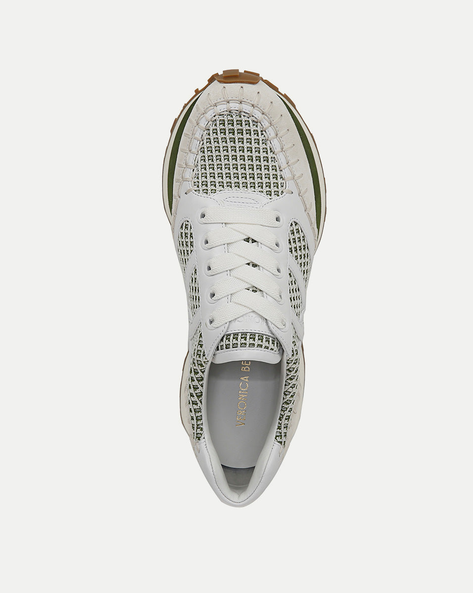 Veronica Beard Valentina Sneaker - Lemongrass