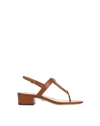 Veronica Beard Andie Chain-Link Sandal - Honey