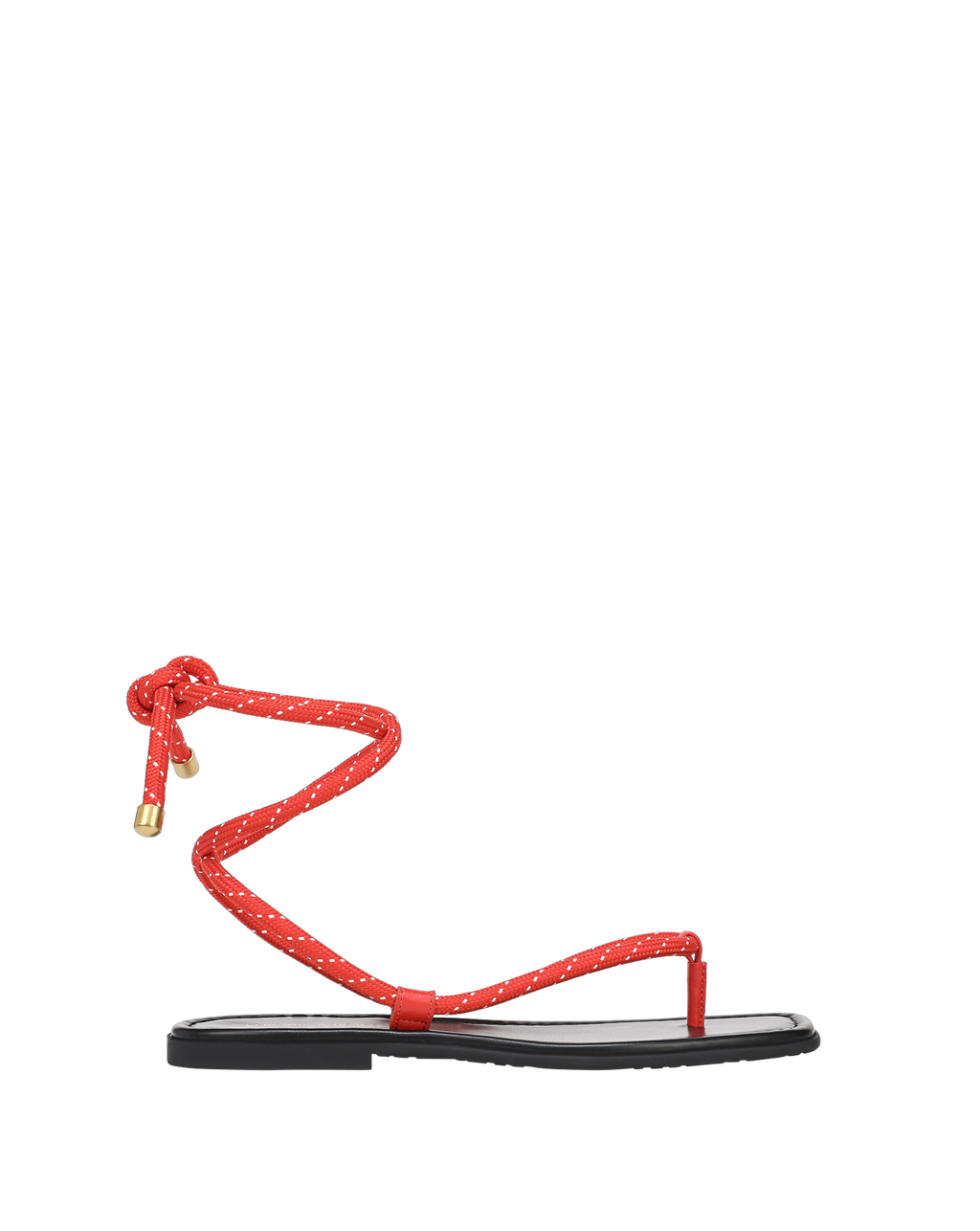 Veronica Beard Carmina Wrap Sandal - Flame Red