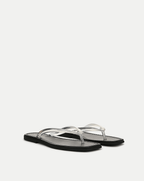 Veronica Beard Clea Jelly Flip-Flop Sandal - Clear