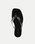 Veronica Beard Clea Jelly Flip-Flop Sandal - Clear