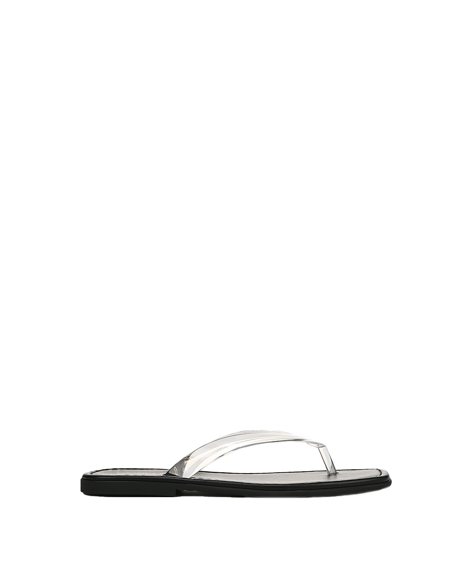 Veronica Beard Clea Jelly Flip-Flop Sandal - Clear