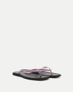 Veronica Beard Clea Jelly Flip-Flop Sandal - Orchid Haze