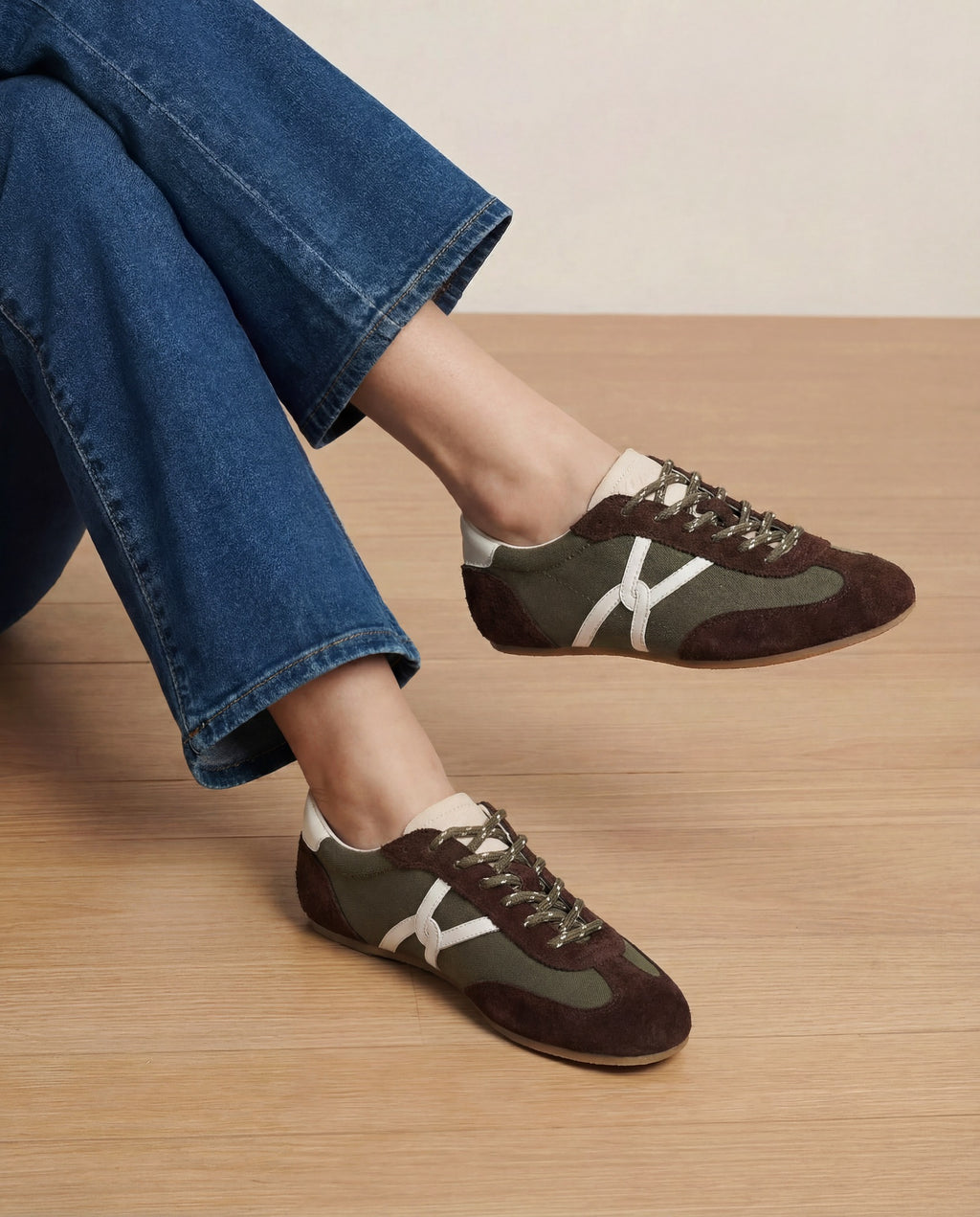 Veronica Beard Riviera Canvas Sneaker - Cypress