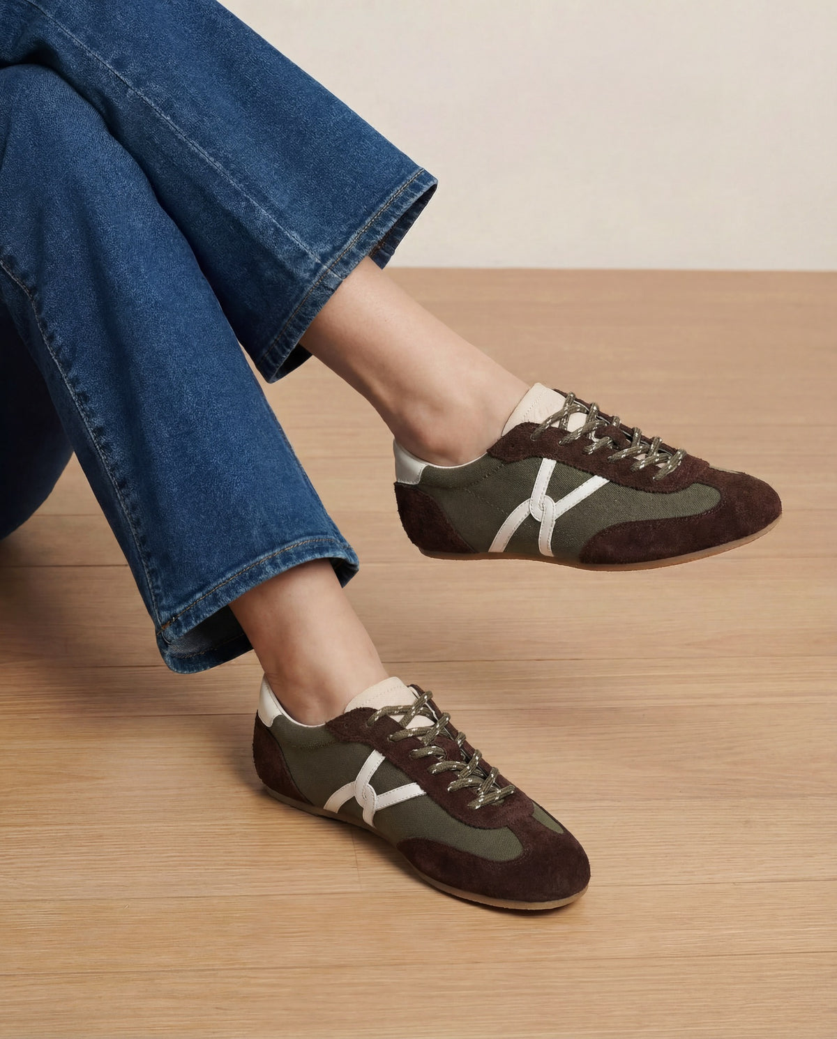 Veronica Beard Riviera Canvas Sneaker - Cypress