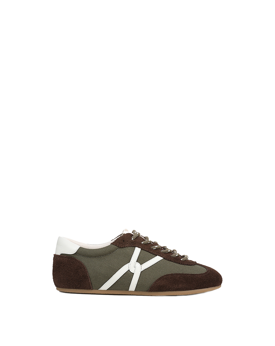 Veronica Beard Riviera Canvas Sneaker - Cypress