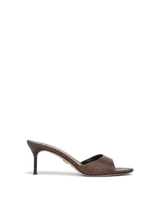 Veronica Beard Tia Raffia Sandal - Espresso