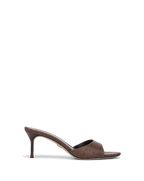 Veronica Beard Tia Raffia Sandal - Espresso