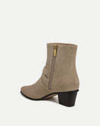 Veronica Beard Ashby Western Ankle Boot - Sand