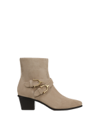 Veronica Beard Ashby Western Ankle Boot - Sand