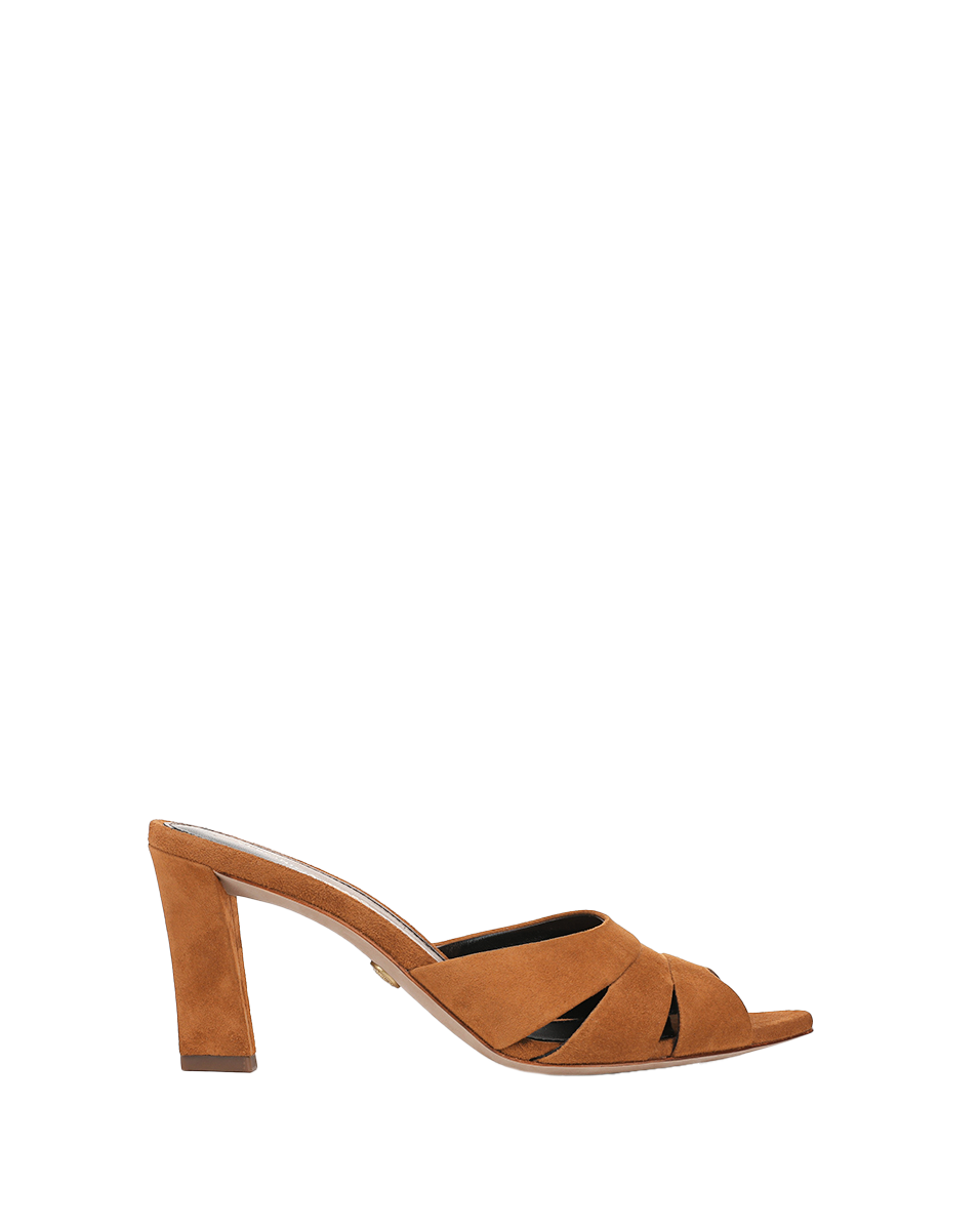 Veronica Beard Cassiel Suede Slide Sandal - Hazelwood