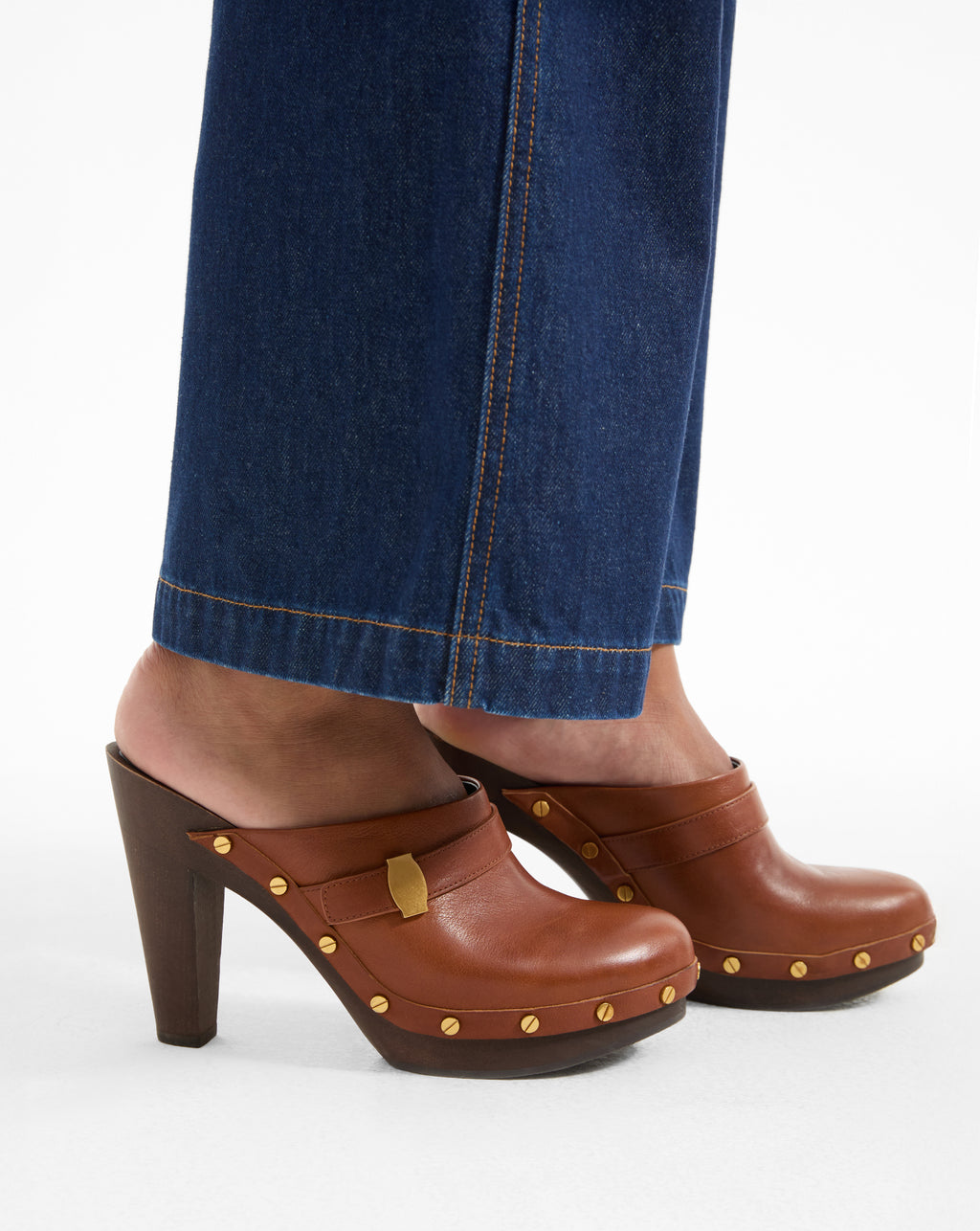 Veronica Beard Giana Platform Clog - Hazelwood