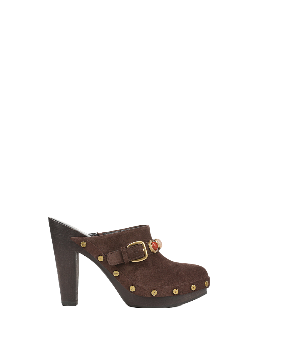 Veronica Beard Giana Platform Clog - Espresso