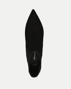 Veronica Beard Lisa Kitten-Heel Ankle Boot - Black