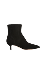 Veronica Beard Lisa Kitten-Heel Ankle Boot - Black