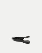 Veronica Beard Shina Slingback Flat - Black