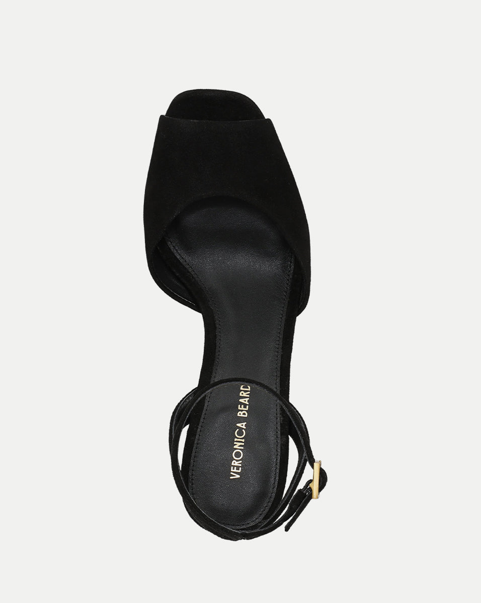 Veronica Beard Brianne Platform Sandal - Black