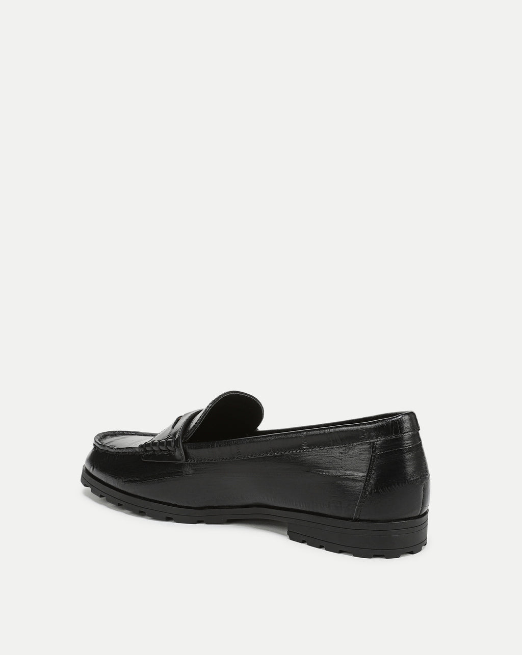 Veronica Beard Penny Lug-Sole Loafer - Black