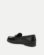 Veronica Beard Penny Lug-Sole Loafer - Black