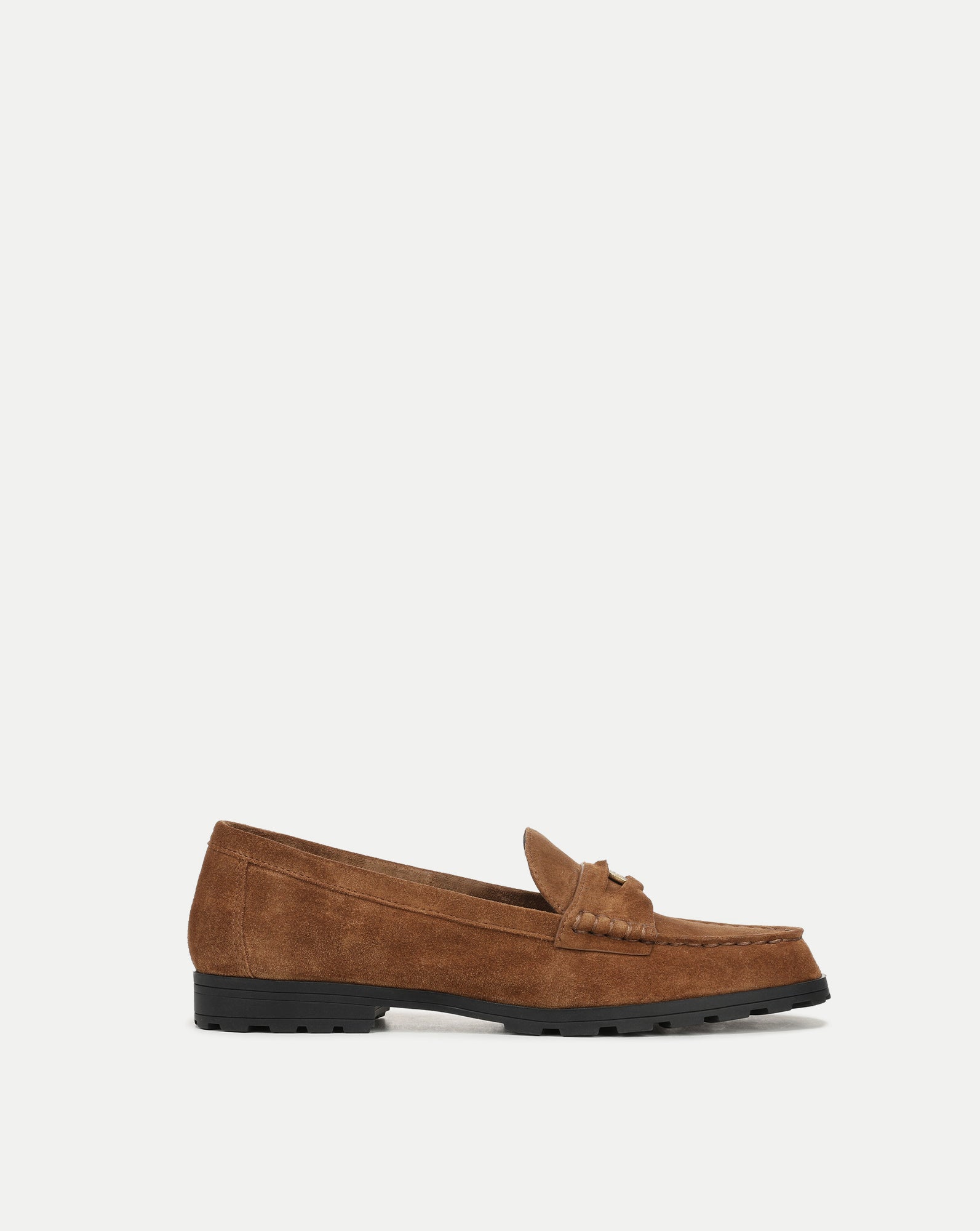 Veronica Beard Penny Lug-Sole Loafer - Hazelwood