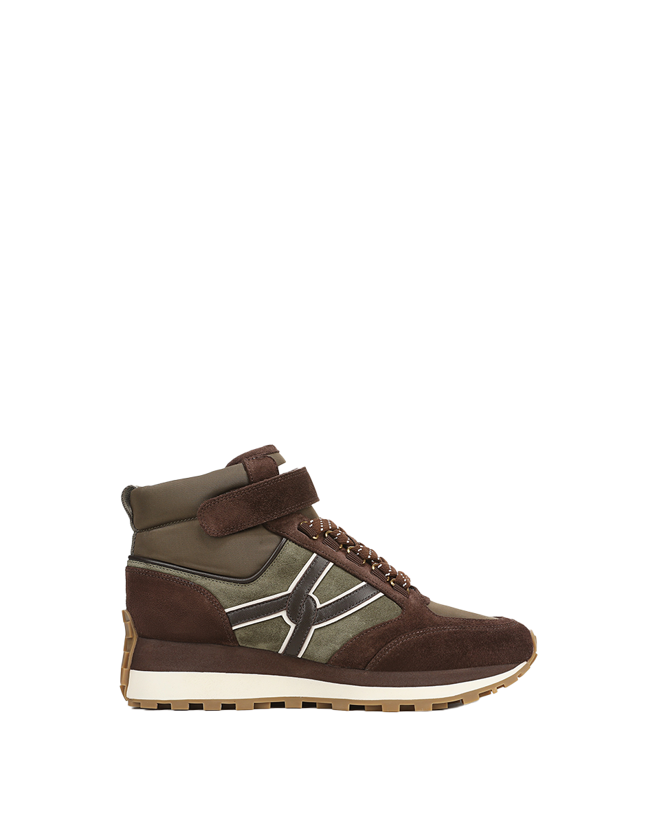 Veronica Beard Valentina Hiker Sneaker - Cypress/Espresso